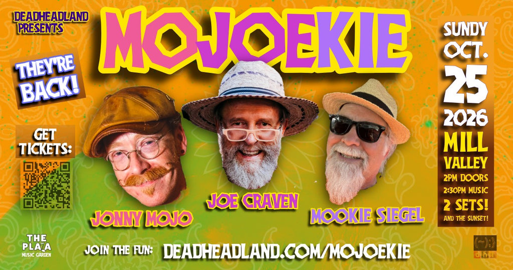 MOJOEKIE - Live In Concert! |  Sunday Oct. 25, 2026, Mill Valley, California