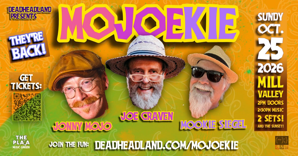 MOJOEKIE - Live In Concert! |  Sunday Oct. 25, 2026, Mill Valley, California