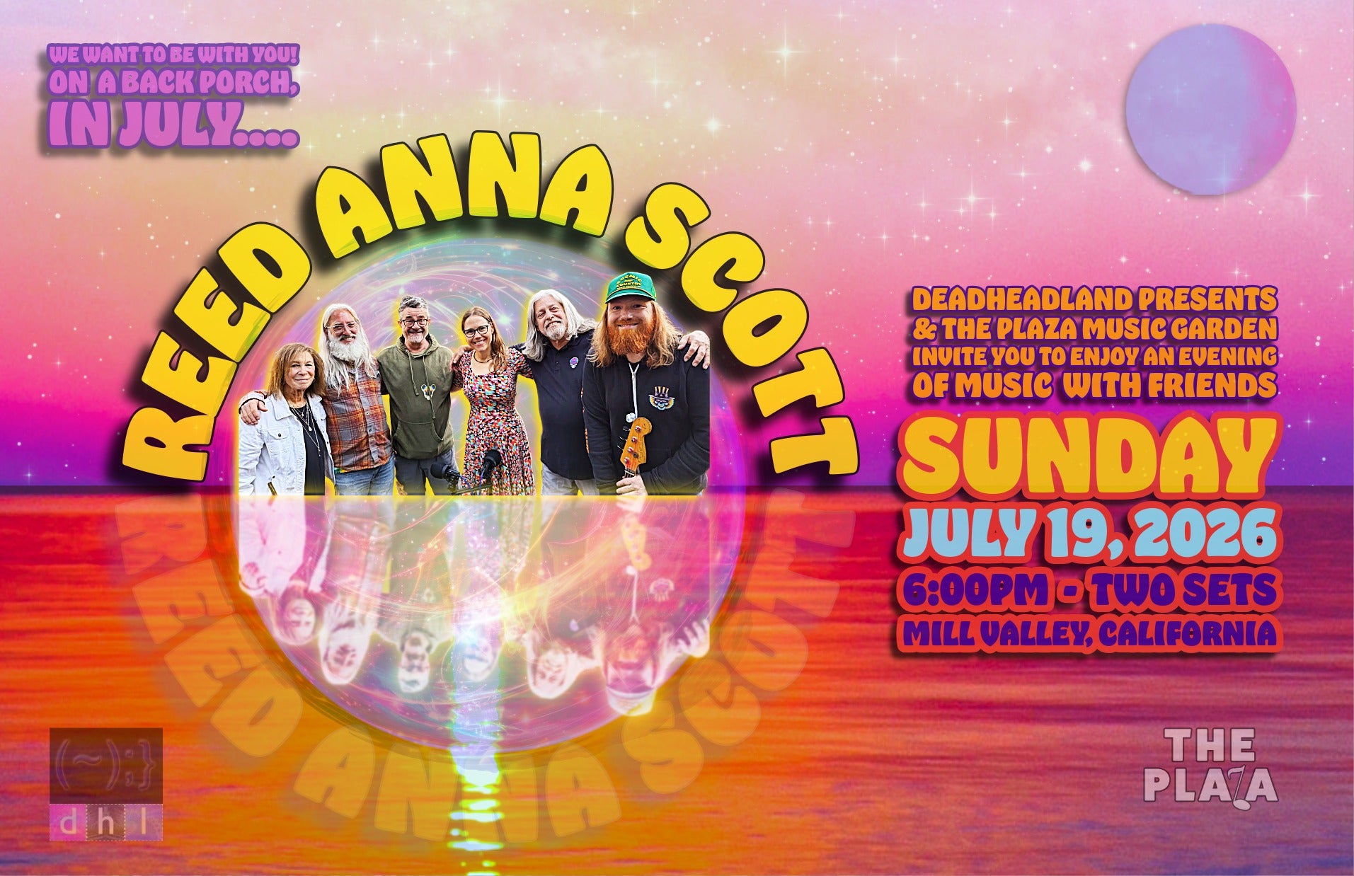 Anna Elva, Reed Mathis, Scott Guberman LIVE July 19 2026! Mill Valley California