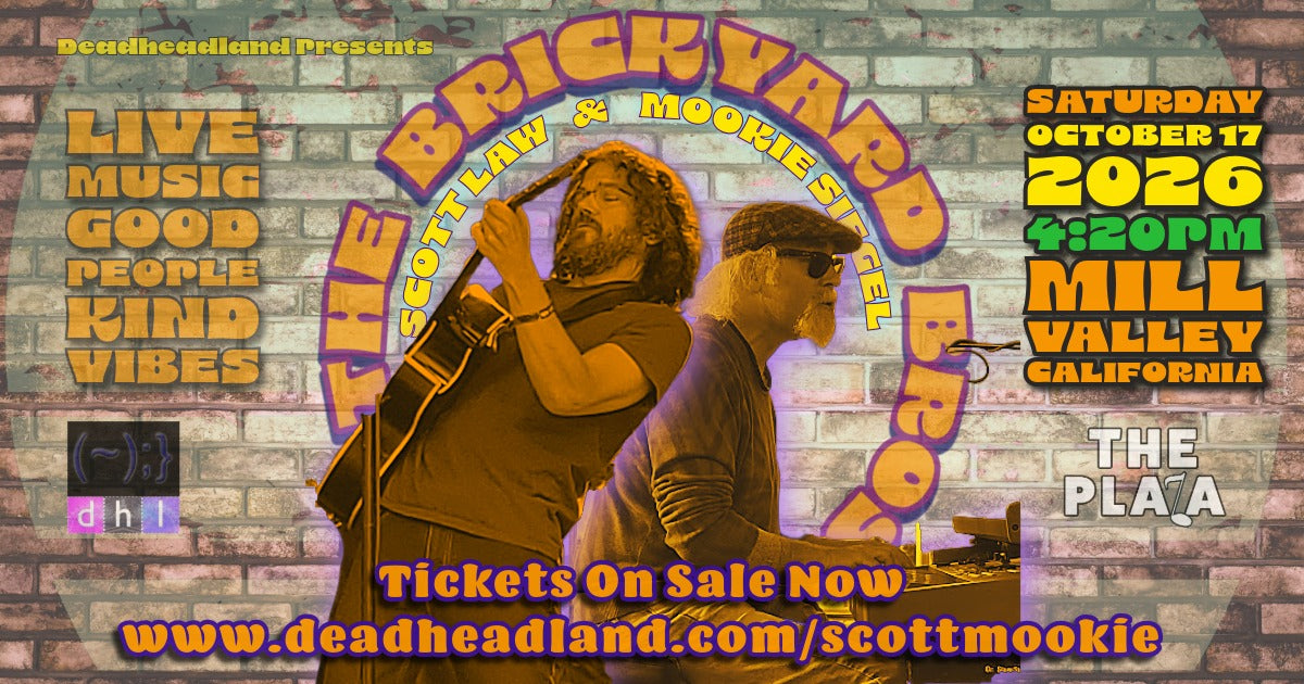 BRICKYARD BROS. Scott Law & Mookie Siegel - Live In Concert! |  Saturday Oct. 17, 2026, Mill Valley, California